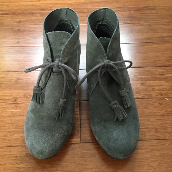 Crown Vintage Shoes - CROWN VINTAGE Suede Booties